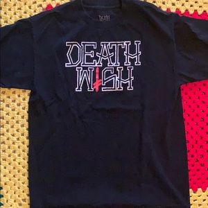 Death wish skateboard brand T-shirt